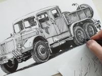 Tatra 141 - perokresba