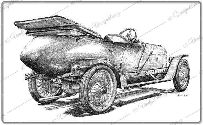 1910 AD Prinz Heinrich Wagen