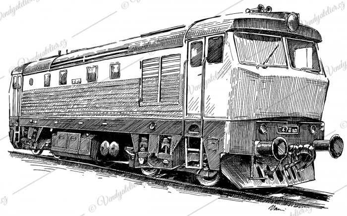 Lokomotiva 478 Bardotka