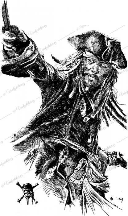 Johnny Depp - Piráti z Karibiku