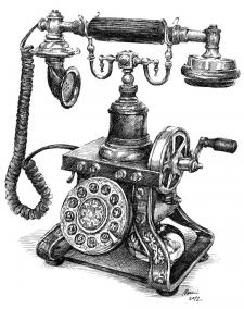 Telefon - retro