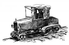 Ford T - železniční vozidlo