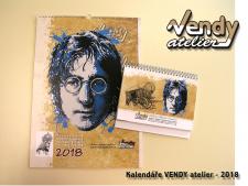 Kalendář VENDY atelier 2018