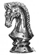 Šachová figurka - kůň