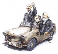 Inseminátoři komunizmu - Lenin, Marx, Engls