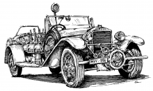 Tatra 17 - hasičské auto