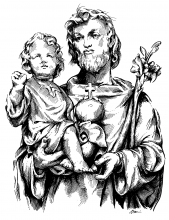 Svatý Kryštof - Saint Christopher