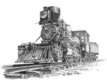Parní  lokomotiva
