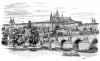 Praha, Karlův most, hradčany, Pražský hrad